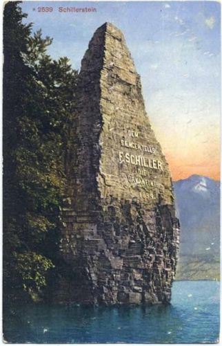 1913 - Flüelen: Schillerstein,Edition Photoglob Co. AKU1
