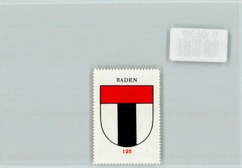 5400 Baden - Vignette Wappen Kaffee Hag ca 1920-1940