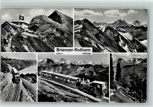 Brienzer Rothorn BE - Bergbahnen Mehrfachaufnahme