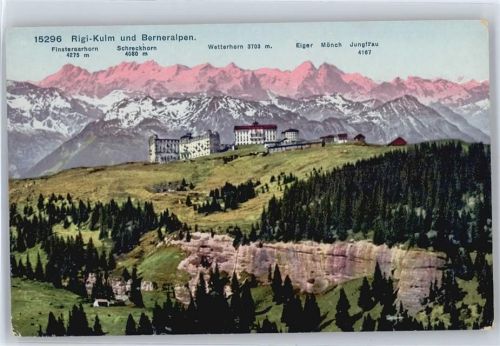 6410 Rigi Kulm - Rigi, Bergektte