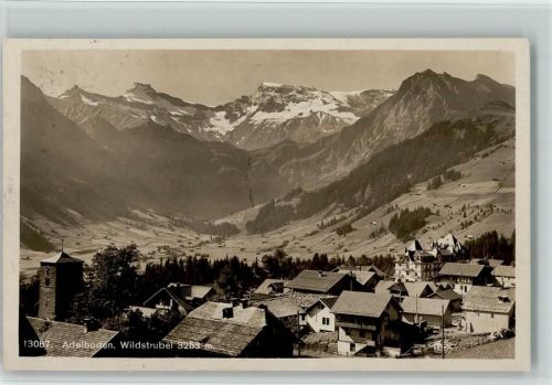 3715 Adelboden BE 1920 - Wildstrubel