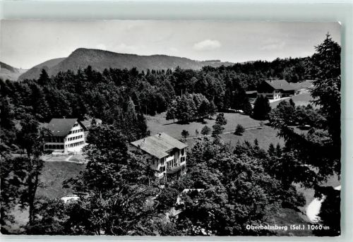 4524 Oberbalmberg 1962 - Hotel Kurhaus und Kinderheim AK