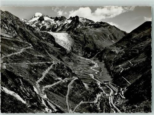 Rhonegletscher - Gletsch mit Rhonegletscher Grimsel- und Furkapass