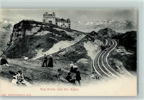 6410 Rigi Kulm - und die Alpen