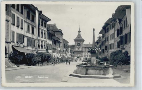3280 Murten Morat - Grand Rue, Brunnen