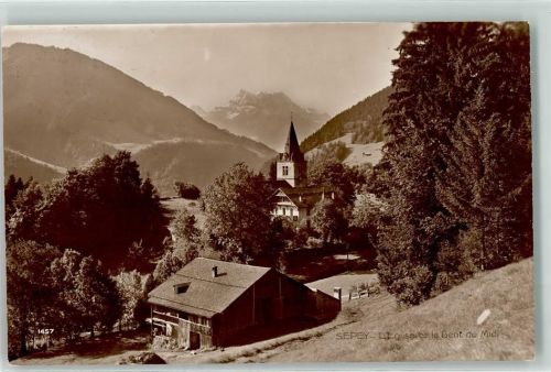 1863 Le Sépey Ormont-Dessous - Kirche Dent du Midi
