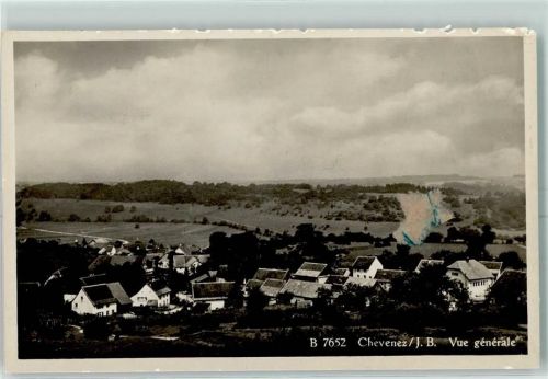 2906 Chevenez Karte beschädigt