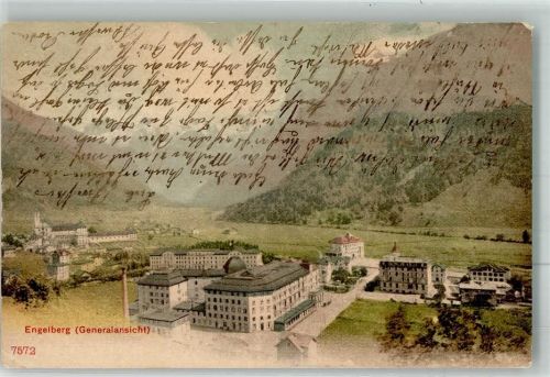 6390 Engelberg 1909 Gebrauchsspuren