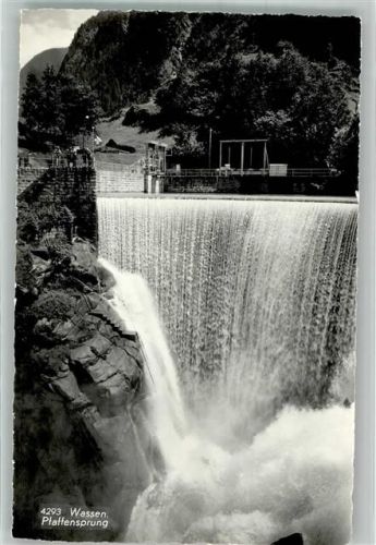 6484 Pfaffensprung Wassen UR Foto AK Paffensprung
