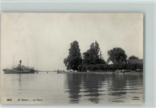 1162 St-Prex - Le Port Dampfer Hafen