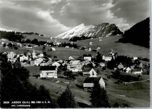8873 Amden - Gesamtansicht, Leistkamm