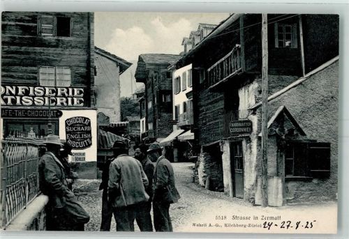 3920 Zermatt - Konfiserie Patisserie Männer Wegkreuz