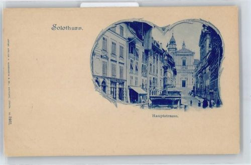 4500 Solothurn Soleure - Hauptstraße Brunnen