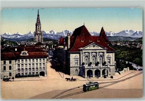 3000 Bern Berne - Casino Stadtbibliothek Münster Straßenbahn