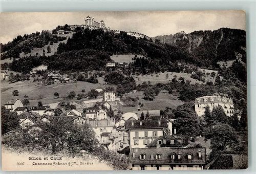 1823 Glion 1913 - Hotels - Verlag Charnaux Freres 5907 AK