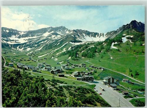 9497 Malbun Foto AK Augstenberg Nospitz Bus Schnee Auto