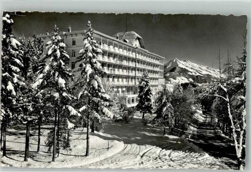 1854 Leysin 1968 Winter Hotel Le Charleston
