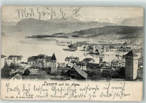 6000 Luzern Lucerne 1902