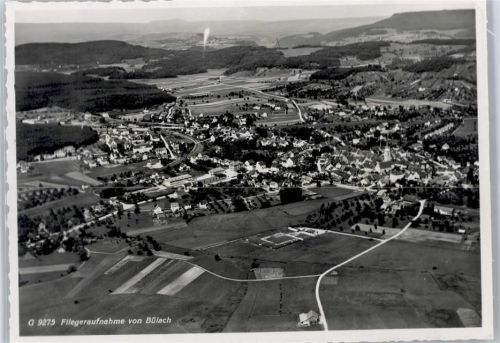 8180 Bülach Nussbaumen ZH - Fliegeraufnahme