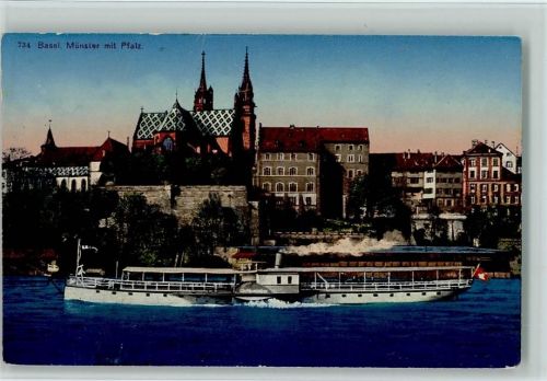 4000 Basel Bâle - Münster mit Pfalz