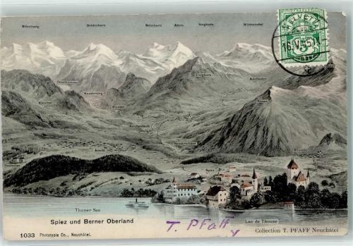 3700 Spiez 1905 - Berner Oberland
