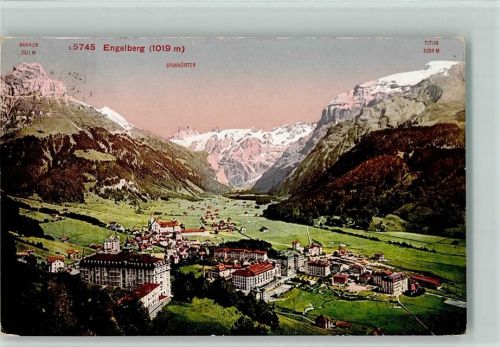6390 Engelberg 1912 - Hahnen Spannörter Titlis