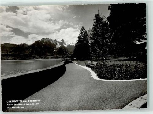 3653 Oberhofen am Thunersee - Seestrandpromenade