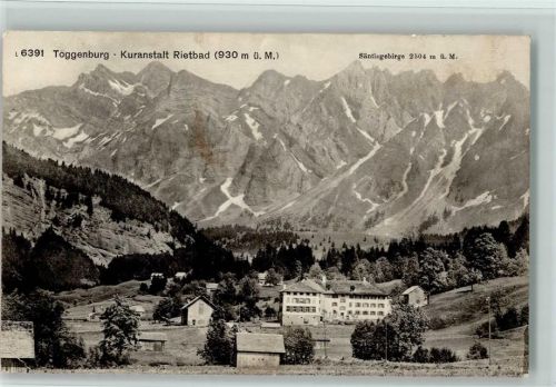9651 Rietbad Gebrauchsspuren 1912 Säntisgebirge