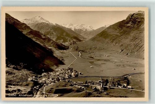 6490 Andermatt - Gegen die Furka