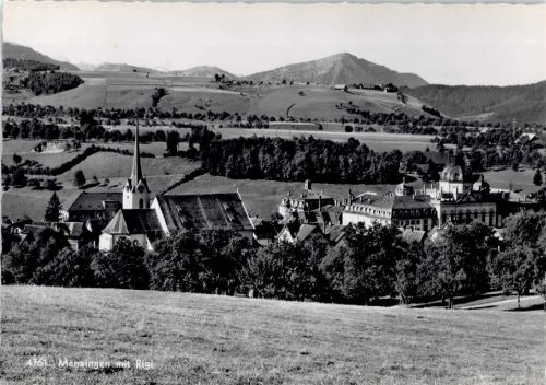 6313 Menzingen - Kirche, Schloss