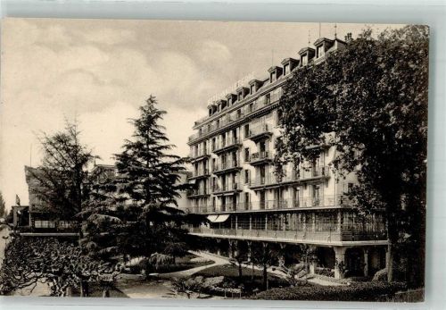 1800 Vevey 1921 Foto AK Hotel Angleterre