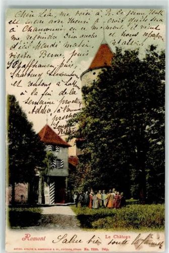 1680 Romont FR 1904 - Schloss