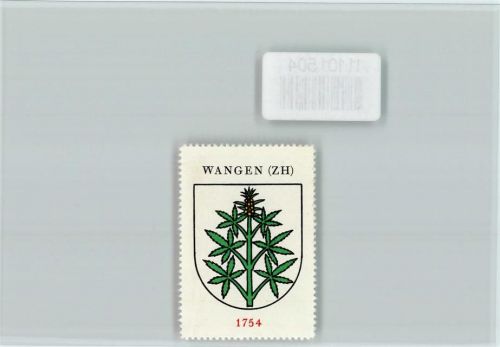 8602 Wangen Dübendorf - Vignette Wappen Kaffee Hag ca 1920-1940