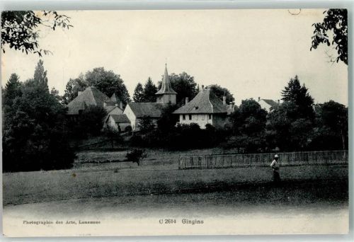 1276 Gingins 1909 - Kirche