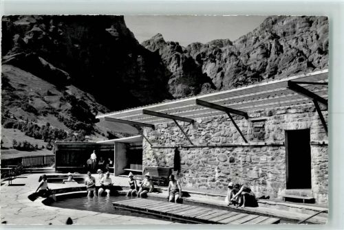 3954 Leukerbad Loèche-les-Bains - Fussbad mit Gemmi