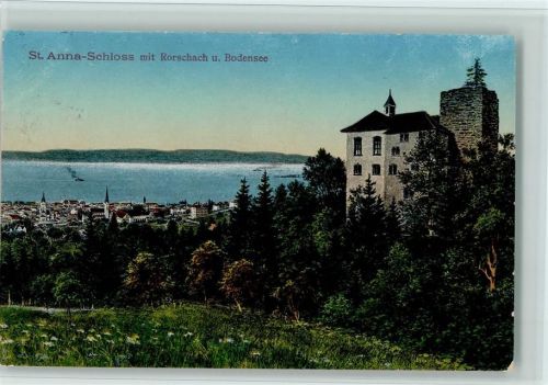 9400 Rorschach - St. Anna-Schloss Bodensee Dampfschiff