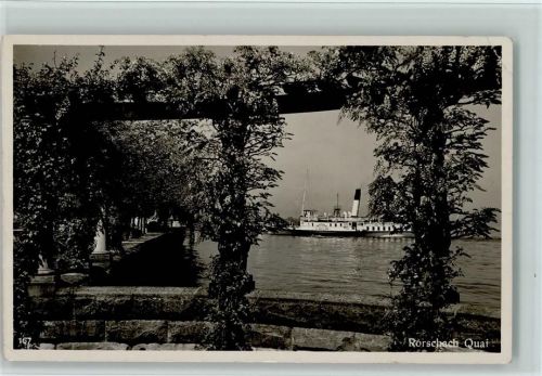 9400 Rorschach - Quai Raddampfer