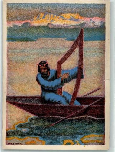 8810 Horgen 1926 Gebrauchsspuren sign. Wiesmann Jubil. Sängerfest