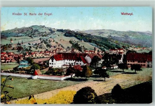 9630 Wattwil - 1908 Kloster St Maria der Engel