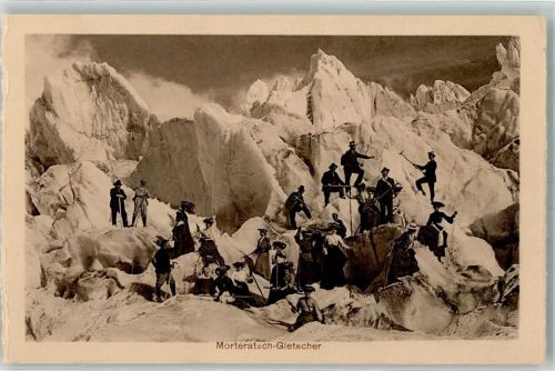 Morteratschgletscher - Touristen