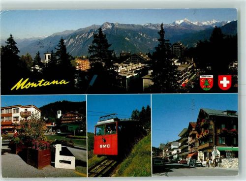 3975 Randogne - Montana Crans Alpes Valaisannes CMA Bergbahnen