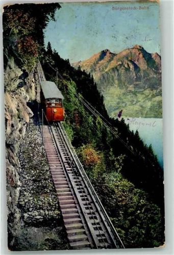 6363 Bürgenstock 1913 - Bahn