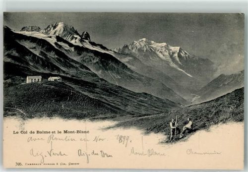 Col de Balme 1899 - Mont Blanc