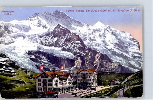 3818 Grindelwald - Kleine Scheidegg mit Jungfrau
