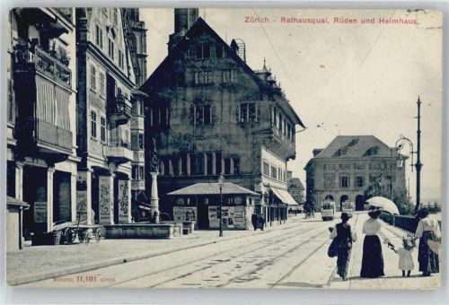 8000 Zürich - Rathausquai, Rüden, Helmhaus