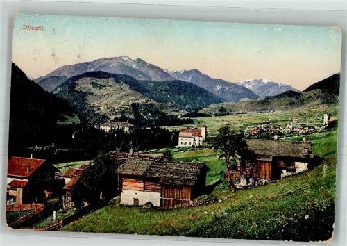 7180 Disentis Mustér 1910 Foto AK
