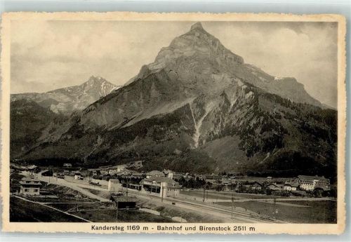 3718 Kandersteg - Bahnhof Birenstock