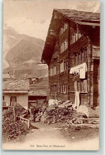 3906 Saas-Fee 1905 - Alphubel