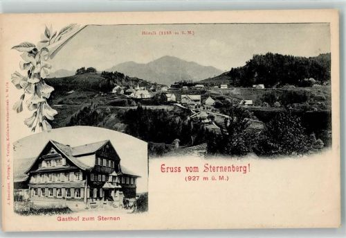 8499 Sternenberg 1908 - Gasthaus zum Sternen Hörnli