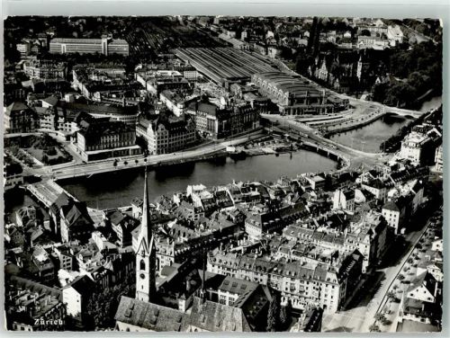8000 Zürich - Fliegeraufnahme